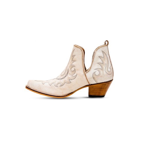 Myra Yipple Western Leather Cowboy Booties